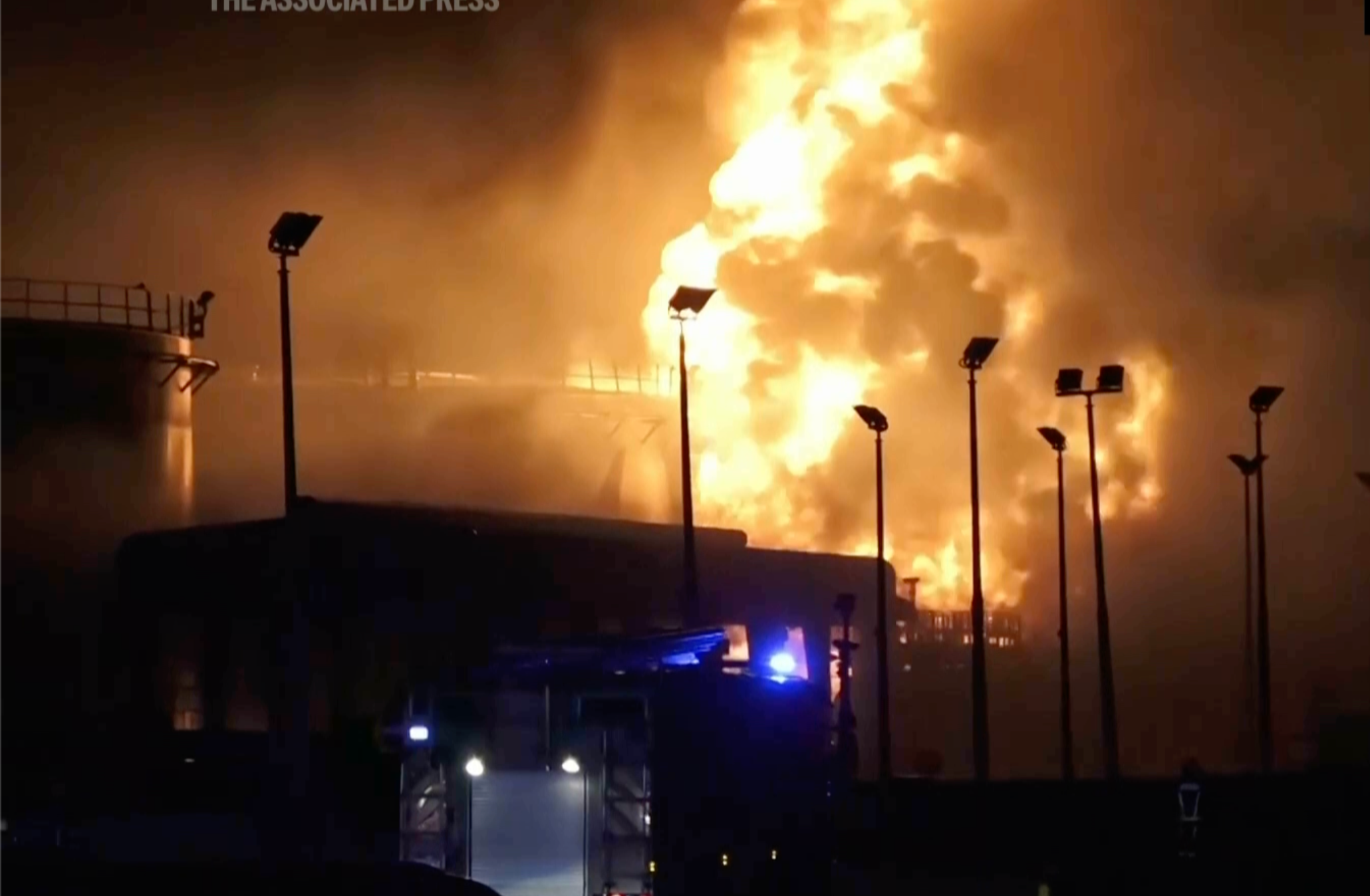 Image from video. provided by Bahrain Interior Ministry via Associated Press