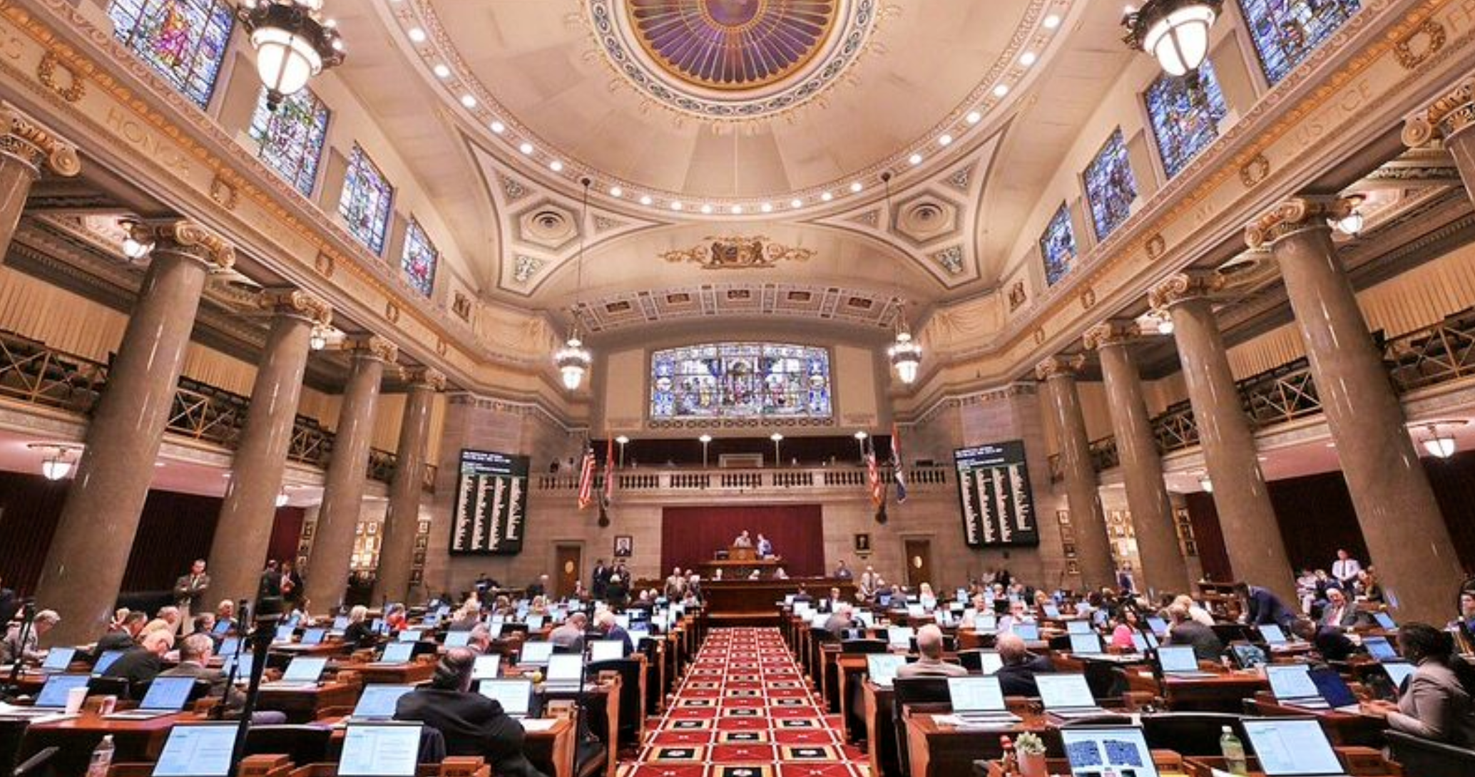The Missouri House of Representatives on Feb. 19 (Tim Bommel/Missouri House Communications).