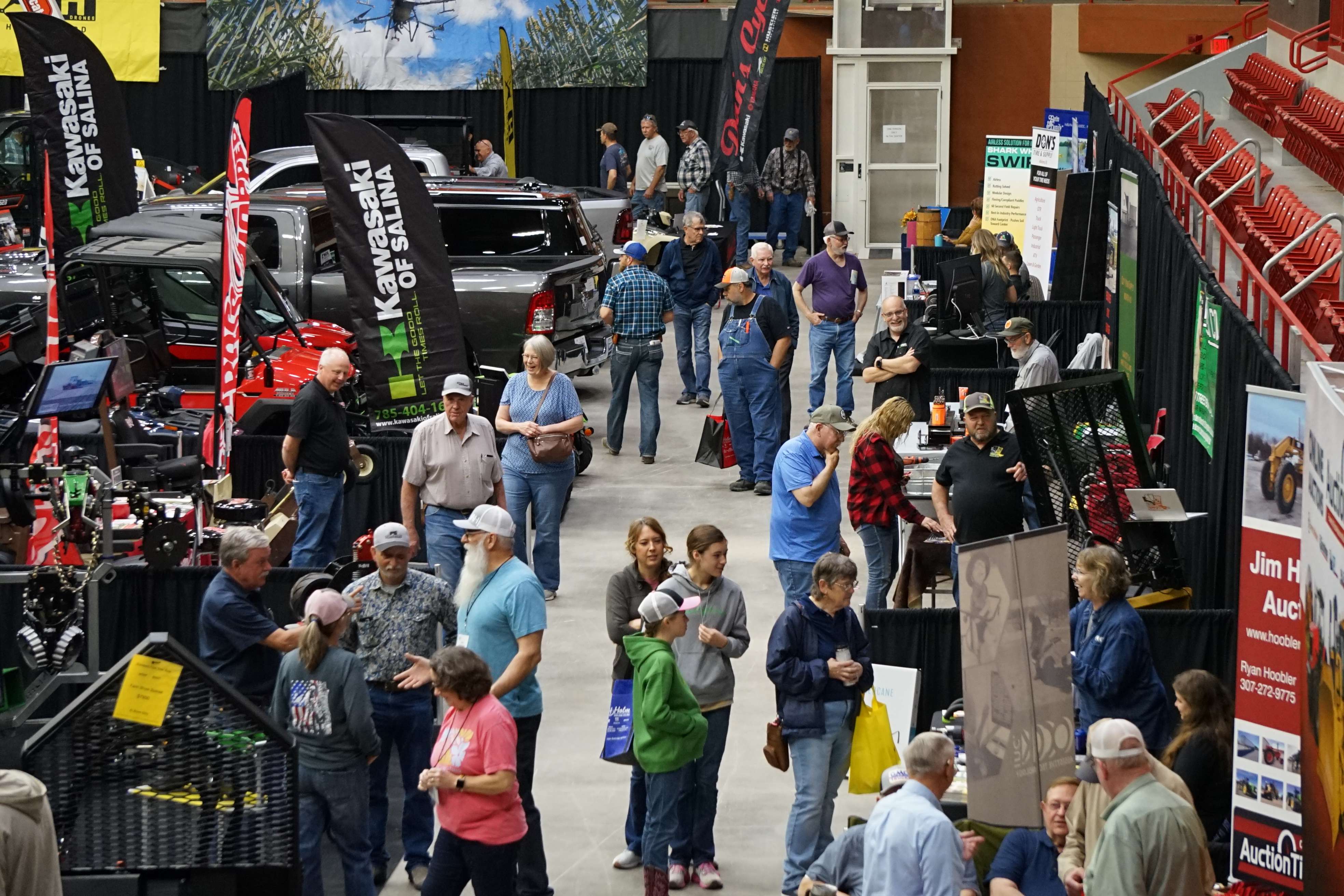 Inside look of the Mid America Farm Expo at the Tony's Pizza Events Center - Salina Area Chamber of Commerce