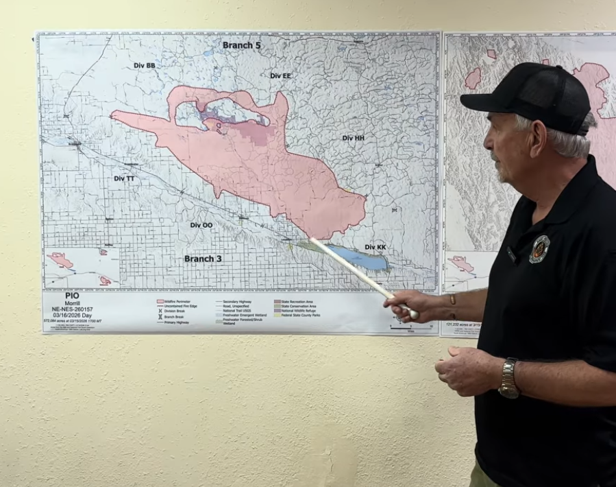 Morrill Fire Update. from Rob Powell with Rocky Mountain Incident Management Team One