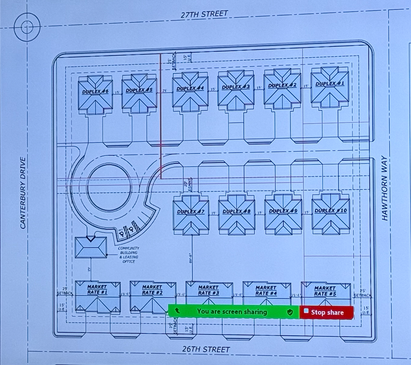 Proposed duplexes for&nbsp;Magnolia Estates in The Grove Addition. Courtesy image