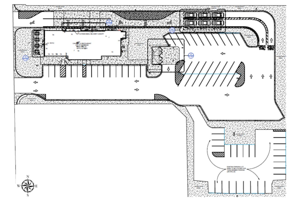 A Chick-fil-A restaurant is planned for 3404 Vine, site of the former Rodeway Inn. City of Hays&nbsp;