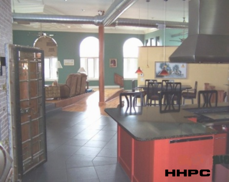 Carey Salt Co. Offices - Interior - Brian Davis &amp; Anne Lauer Home - 127 E. Ave. B -  May 1, 2018. Courtesy of the Conard-Harmon Collection.