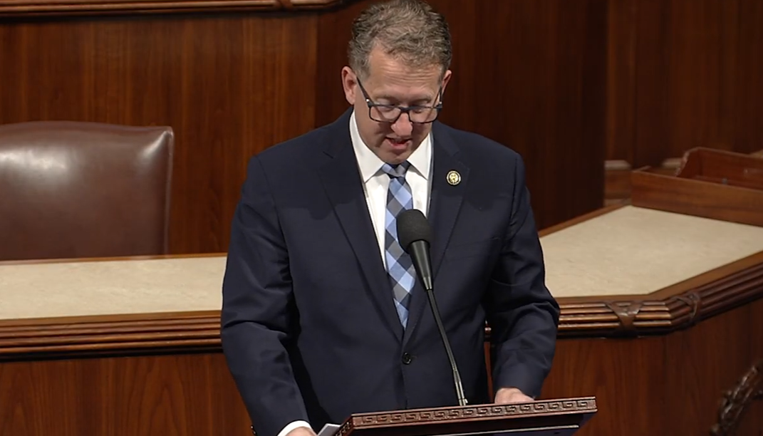 Nebraska Rep. Adrian Smith on the House floor March 18, 2026 regarding the historic Nebraska wildfires. 