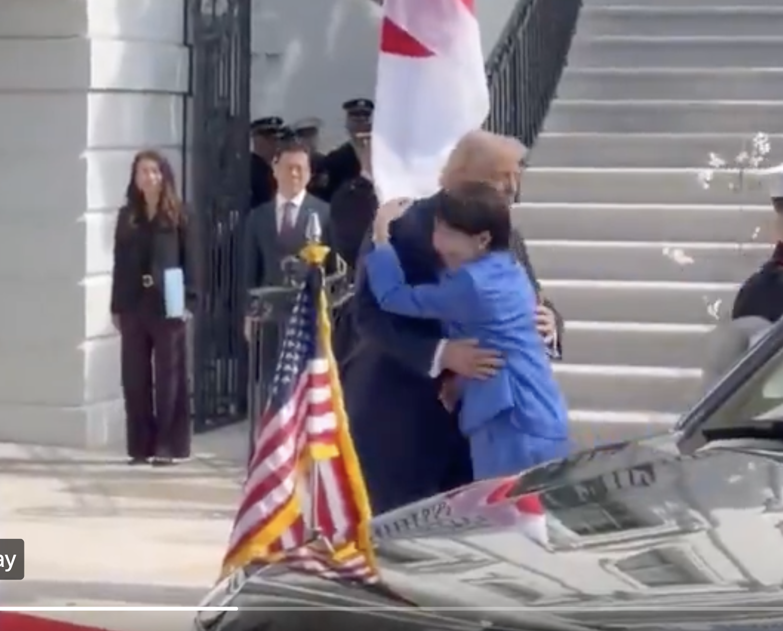 🎥President Trump jokes about Pearl Harbor to Japan's Prime Minister