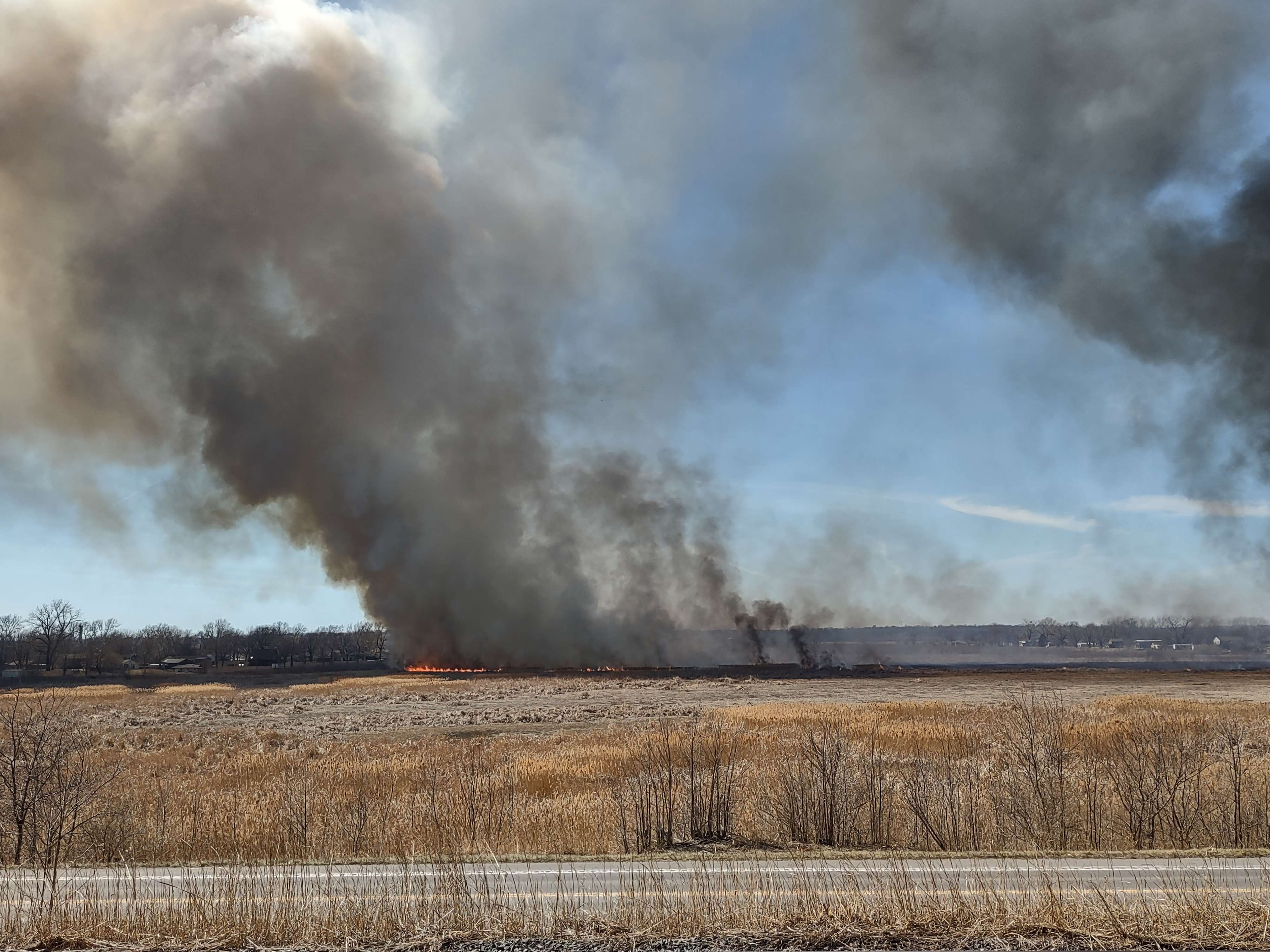 Lewis & Clark Village, on the South side of the lake.