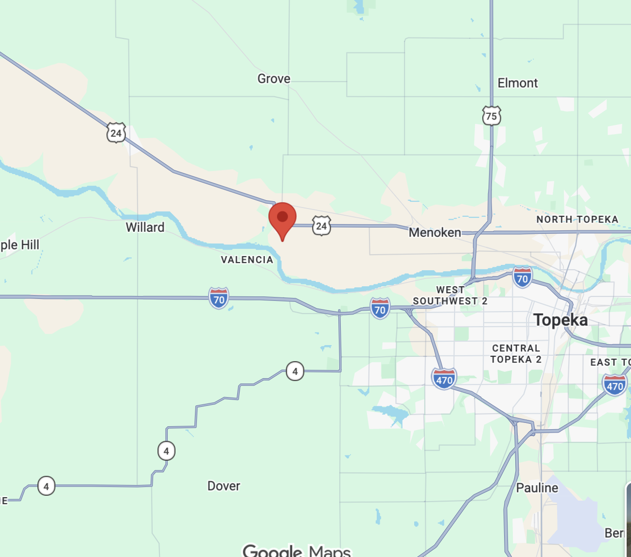 4000 NW Hoch Road -Google map