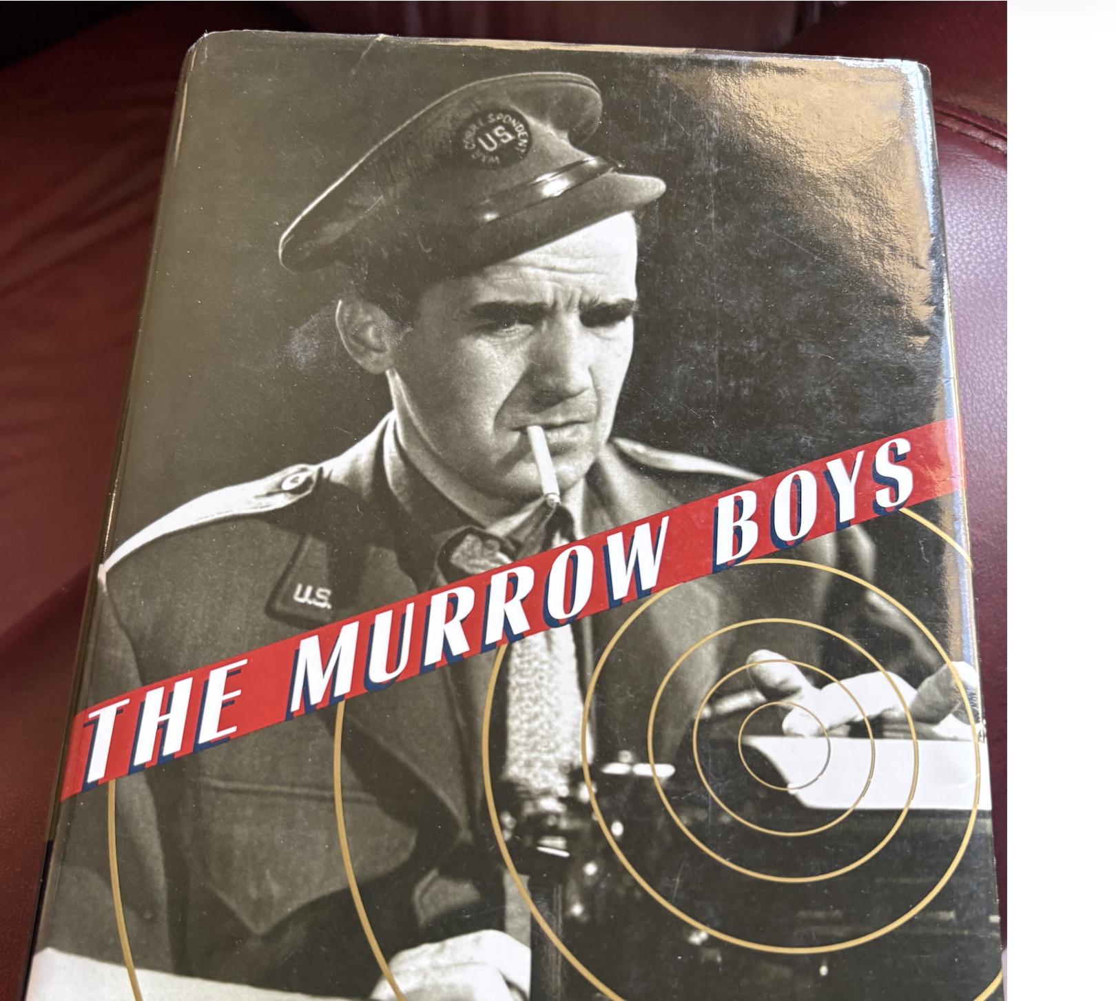 Edward R. Murrow, a CBS correspondent who made his name from the front lines of World War II- Post photo