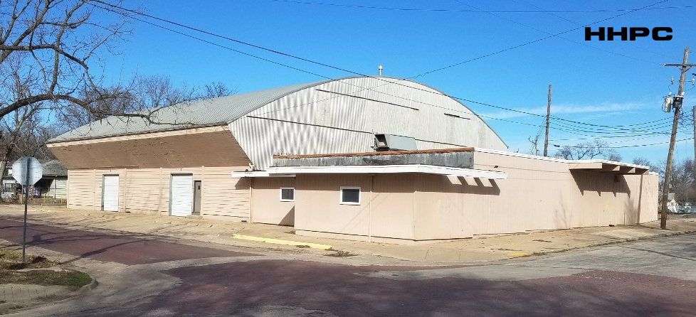 Davis Lumber Co. - USD 308 Old Food Service Warehouse - 732 E. 1st - Feb. 28, 2026. Courtesy of the Conard-Harmon Collection.