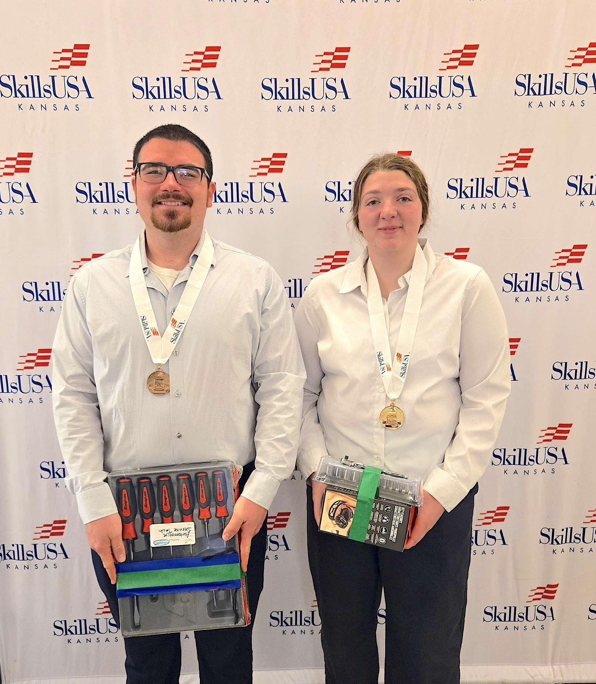 Laike Imm and Marissa Reever,&nbsp;Fort Hays Tech North Central. Courtesy photo