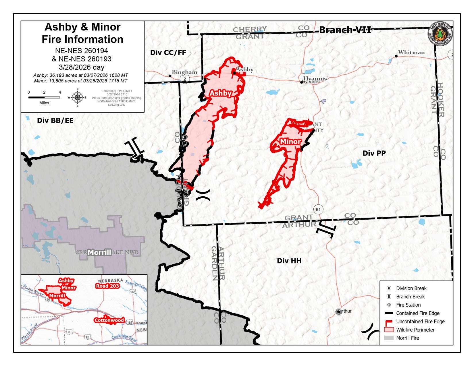 Ashby and Minor Fire March 28, 2026.