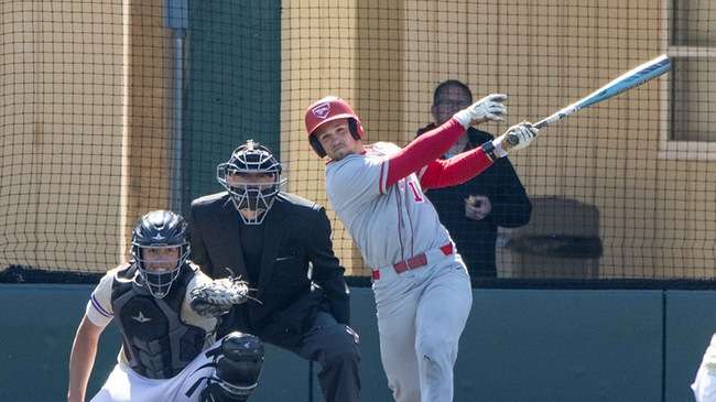 Aiden Marien and the Blue Dragon baseball team earned a pair of run-rule victories of 18-8 and 17-5 over Butler to win the series with the Grizzlies 3-1 on Saturday. (Photo courtesy Ed Bailey)