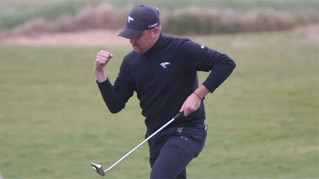 Former Blue Dragon All-American Charlie Crockett qualified to play in the PGA Valero Texas Open on Monday in San Antonio, Texas.