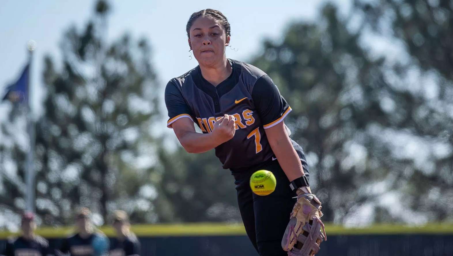 Solana Carpenter (FHSU Athletics photo/Parker Nisbeth)