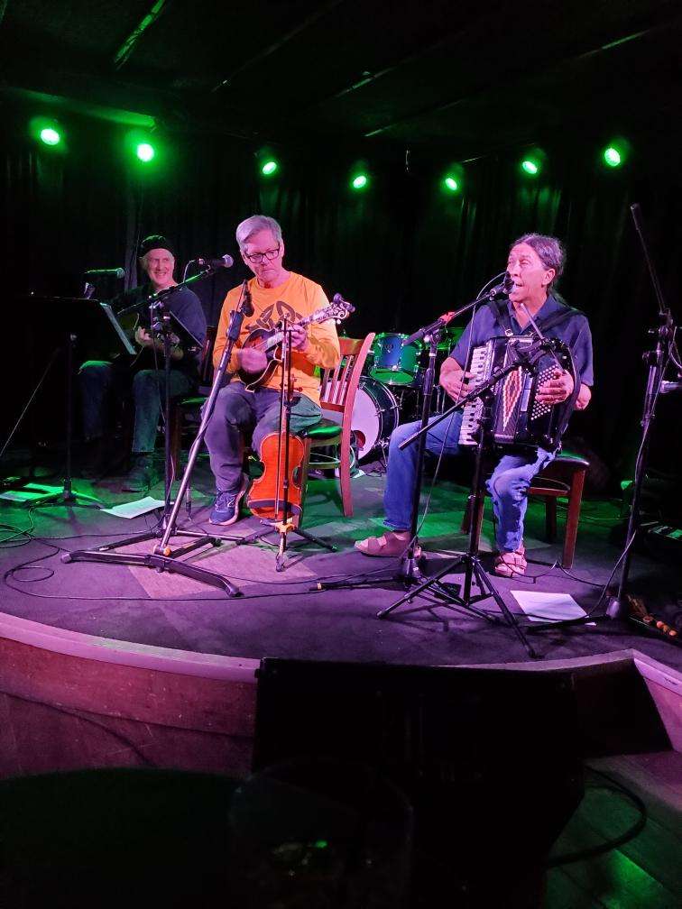 Paddywhack performing on stage (courtesy Alliance Arts Council)