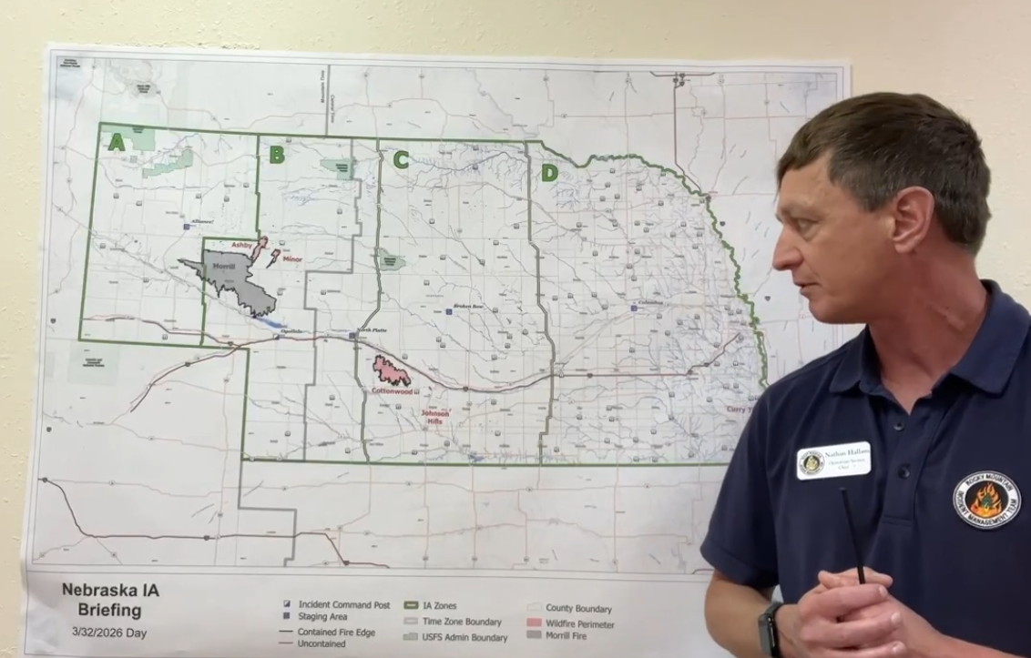 Nathan Hallam Operations Section Chief Rocky Mountain Complex Incident Management Team 2 April 1 update.