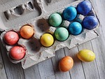 Eggs for Easter cost much less in the US than last year. A look at the numbers