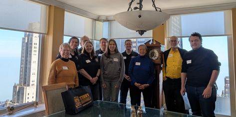 FHSU STEM education students in Chicago. Courtesy photo