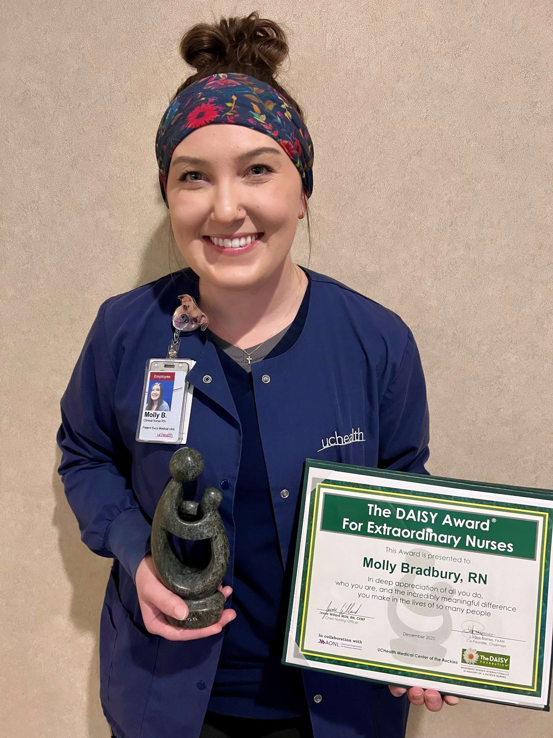 Molly Bradbury Daisy Award 2026 - Courtesy photo