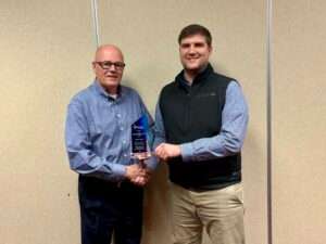 Randy Gard received the Ag Vision Award presented by the Nebraska Corn Board. (NCB)