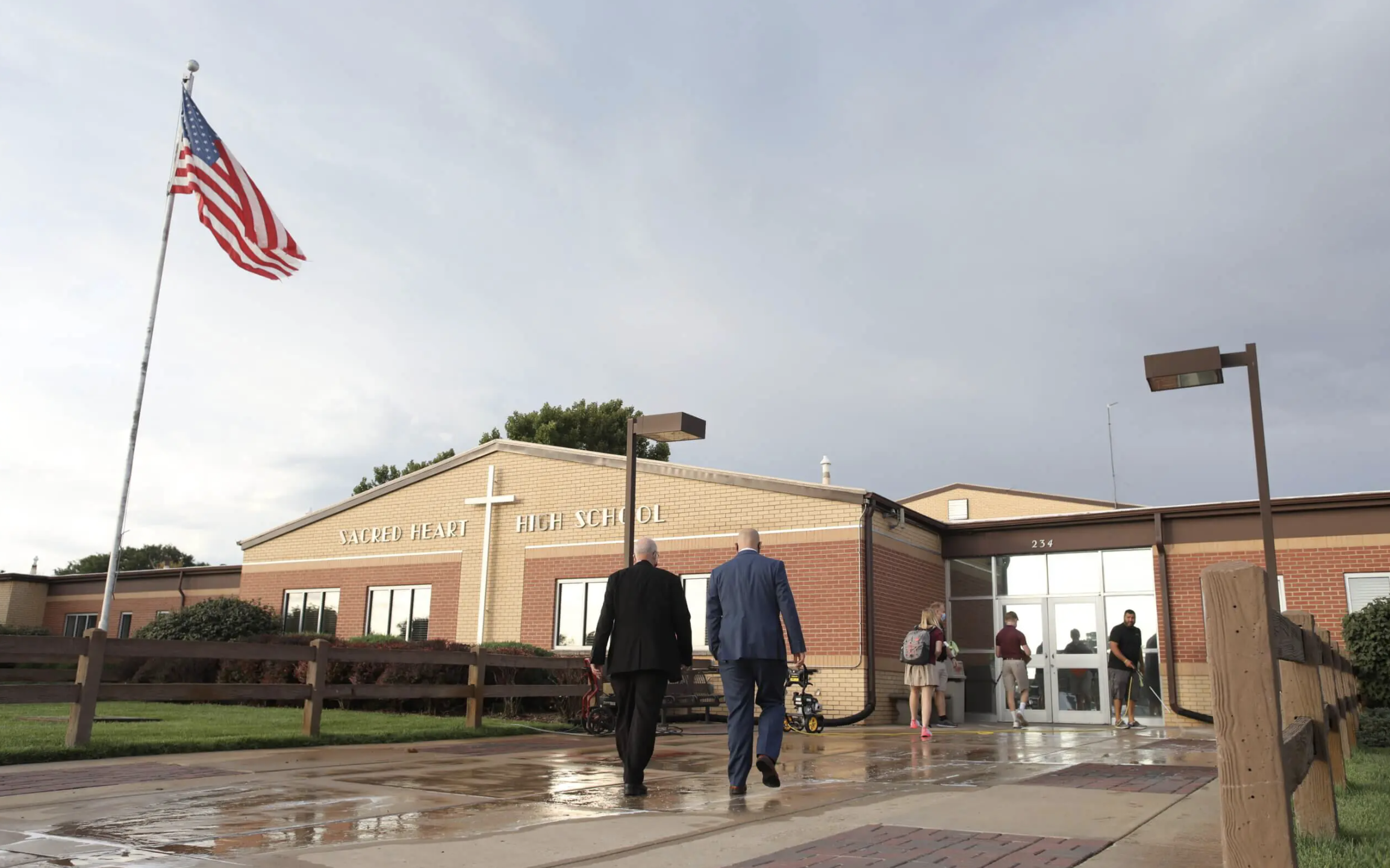 Sacred Heart Jr/Sr High School in Salina, KS - Photo courtesy, Salina Catholic Schools