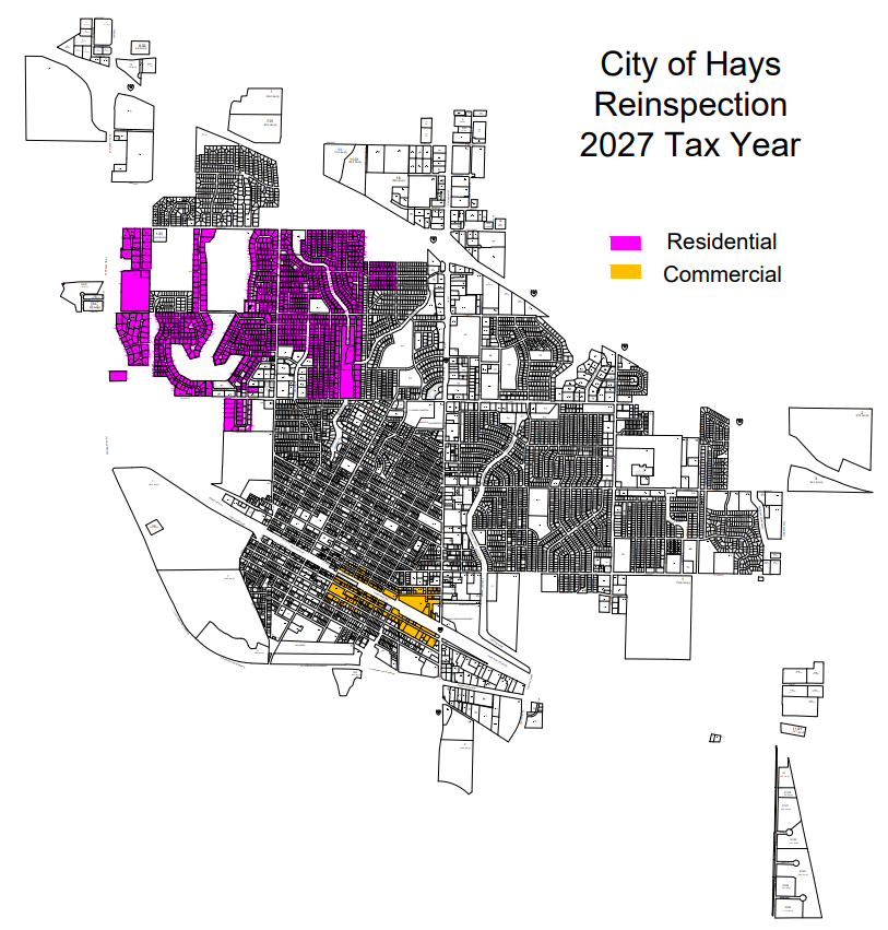 City of Hays reinspection area
