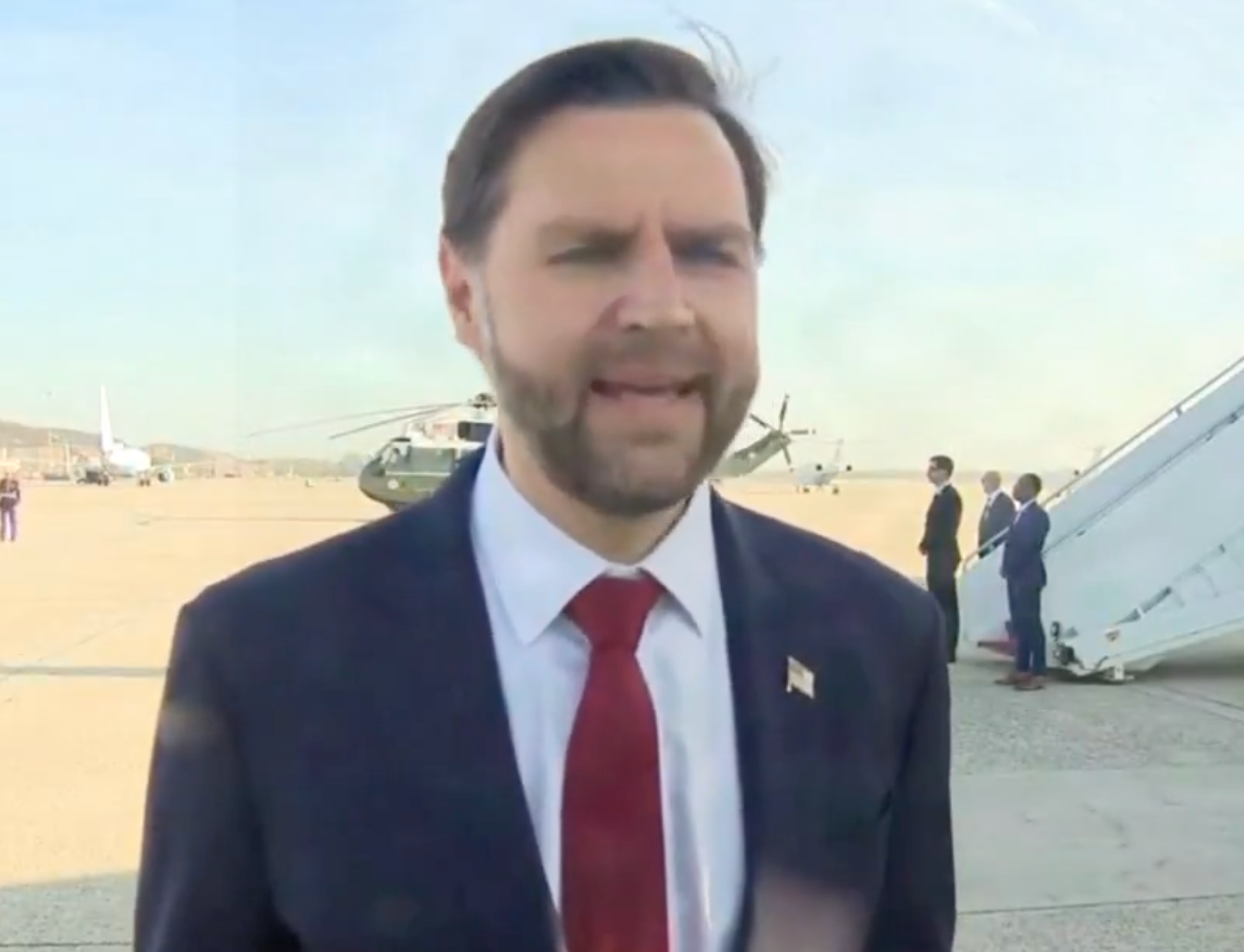 🎥Vice President warns Iran ahead of negotiations to end the war