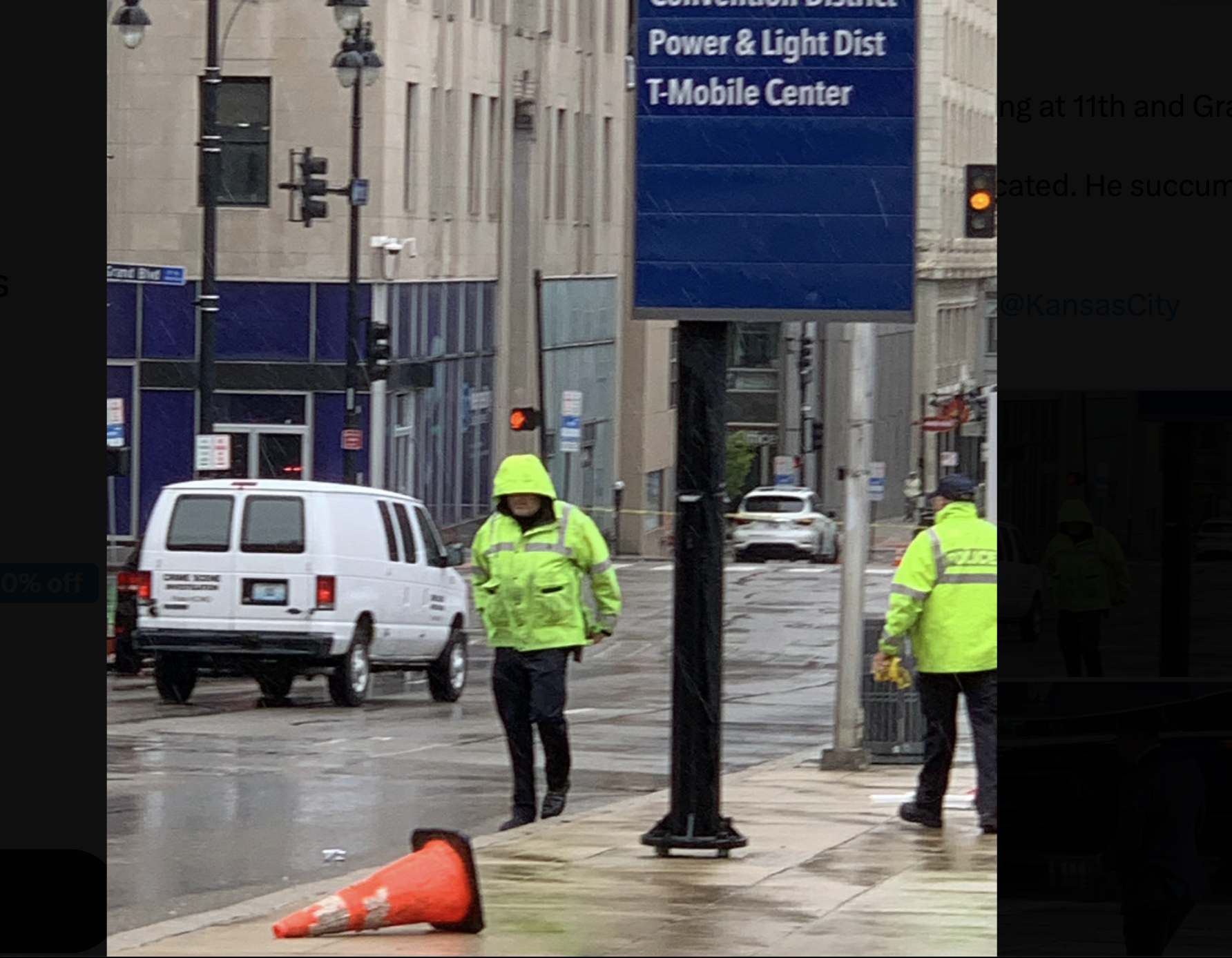 Police on the scene early Sunday-Photo Sheriff Daryl Forte'