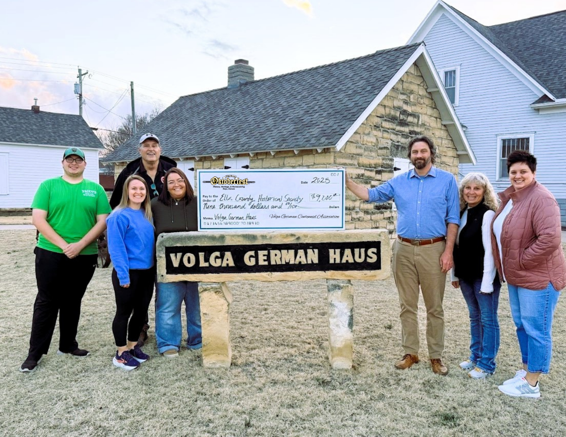 The Volga German Haus will receive a new HVAC system. Photo courtesy&nbsp;<i>Ellis County Historical Society</i>