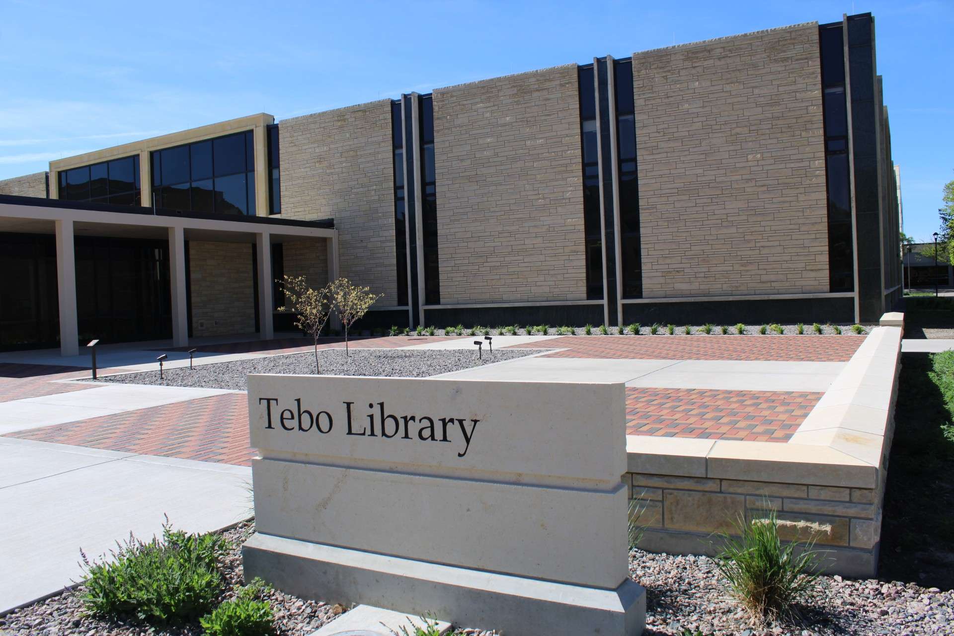Fort Hays State University Tebo Library. Courtesy photo
