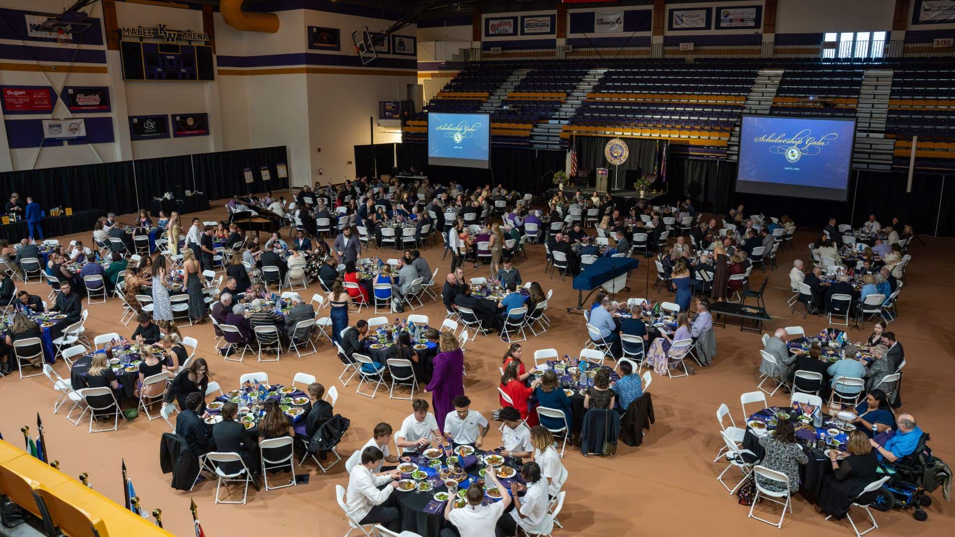 Kansas Wesleyan University 2026 Scholarship Gala at the Mabee Arena - Photo, KWU
