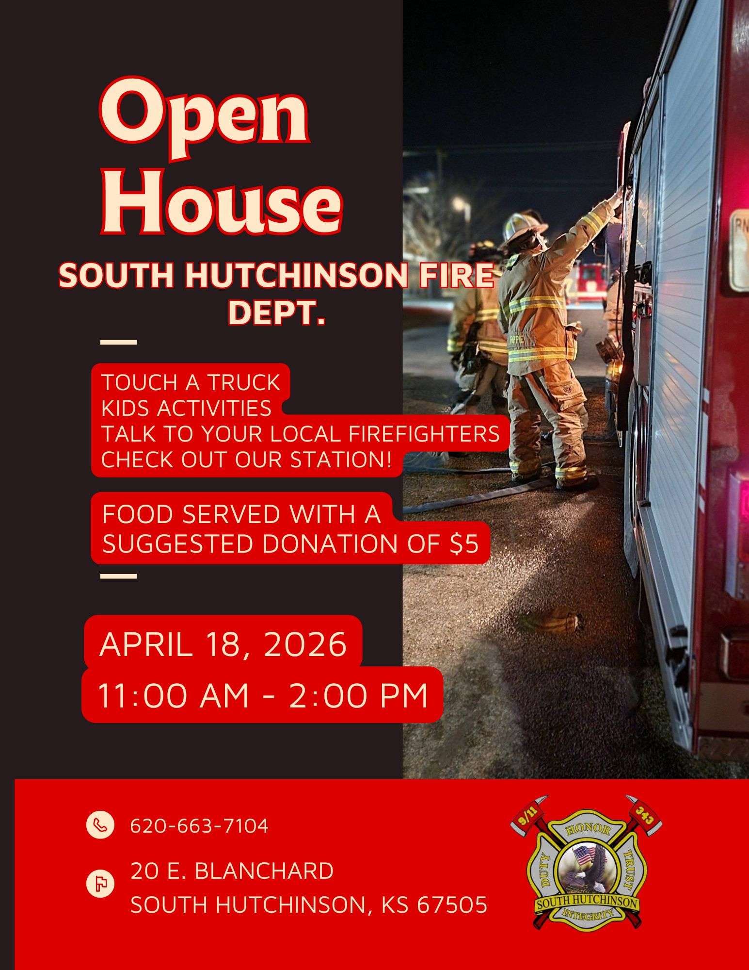 Courtesy South Hutchinson Fire Department