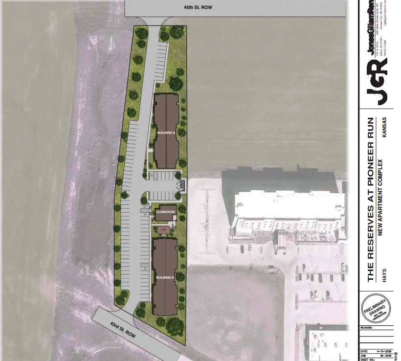 Pioneer Run housing site map. Courtesy image