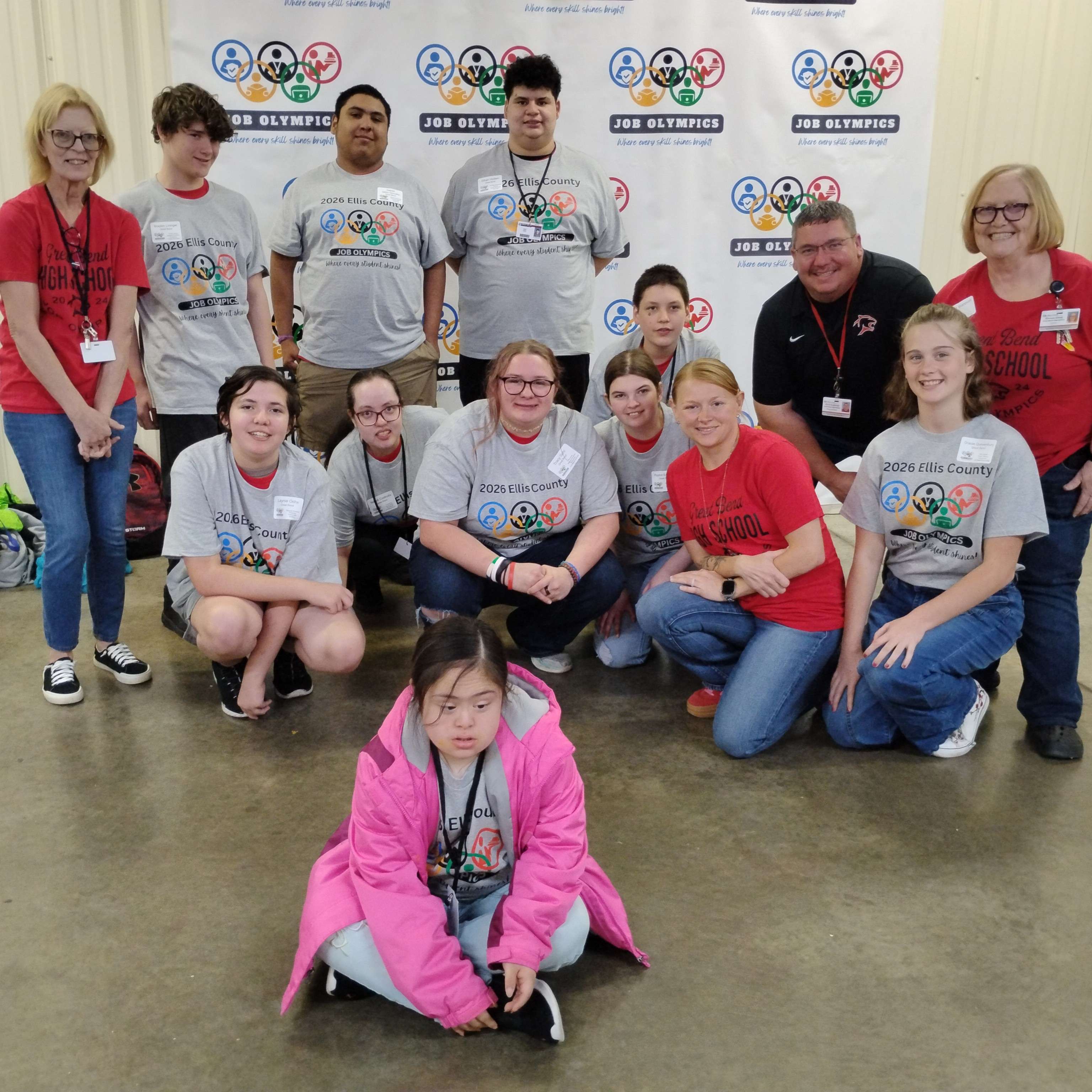 Students from Great Bend High School are all smiles following the recent 2026 Job Olympics in Hays. Joined by the GBHS special education teachers, the team brought home an impressive 20 medals, showcasing their skills, confidence, and dedication to success beyond the classroom.