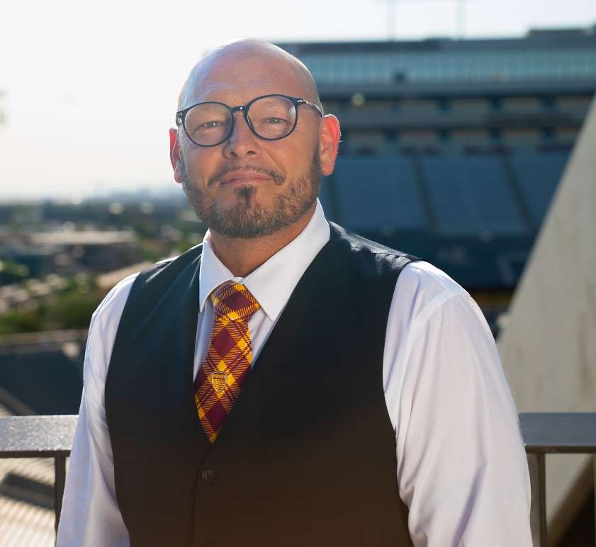 Chadron State College alum Shawn Banzhaf will be the CSC Spring Commencement speaker May 9, 2026, at 10 a.m. in the Chicoine Center. He earned a bachelor’s degree in Interdisciplinary Studies from CSC in 2010. He also previously served with the Chadron Police Department. His wife, Jodi, is a CSC alum and former employee. The couple raised their two children, now adults, in Chadron. In 2023, Banzhaf returned to CSC as the keynote speaker for the Alumni and Foundation’s Inspiration event. (Courtesy photo, used with permission)