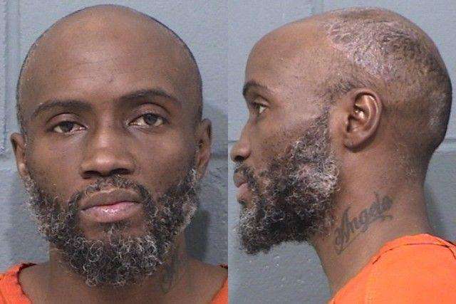 Curtiss Jackson, Criminal possession of a weapon by felon; (Less than 8 years since sentence/diversion was completed); Endangerment; Recklessly expose to danger of great bodily harm or death; Criminal threat; Unlawful discharge of a firearm in city limits; Possession of firearm while under the influence of alcohol or drugs; Interference with LEO; Possession of marijuana; Possession of opiate, opium, narcotic or certain stimulant; Battery on LEO; City/county officer/employee on duty; Aggravated battery; Reckless deadly weapon causing great body harm/disfigurement/death, arrested 04/11