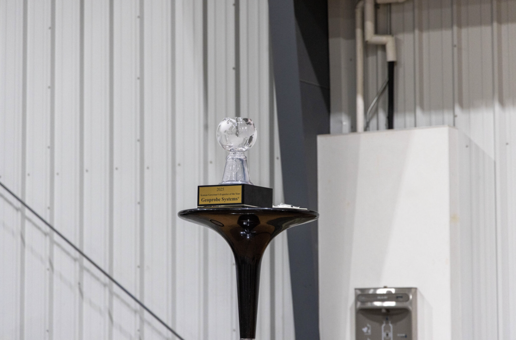 2025 Kansas "Exporter of the Year" award - Photo,&nbsp;Maria Gutierrez of Geoprobe Systems 