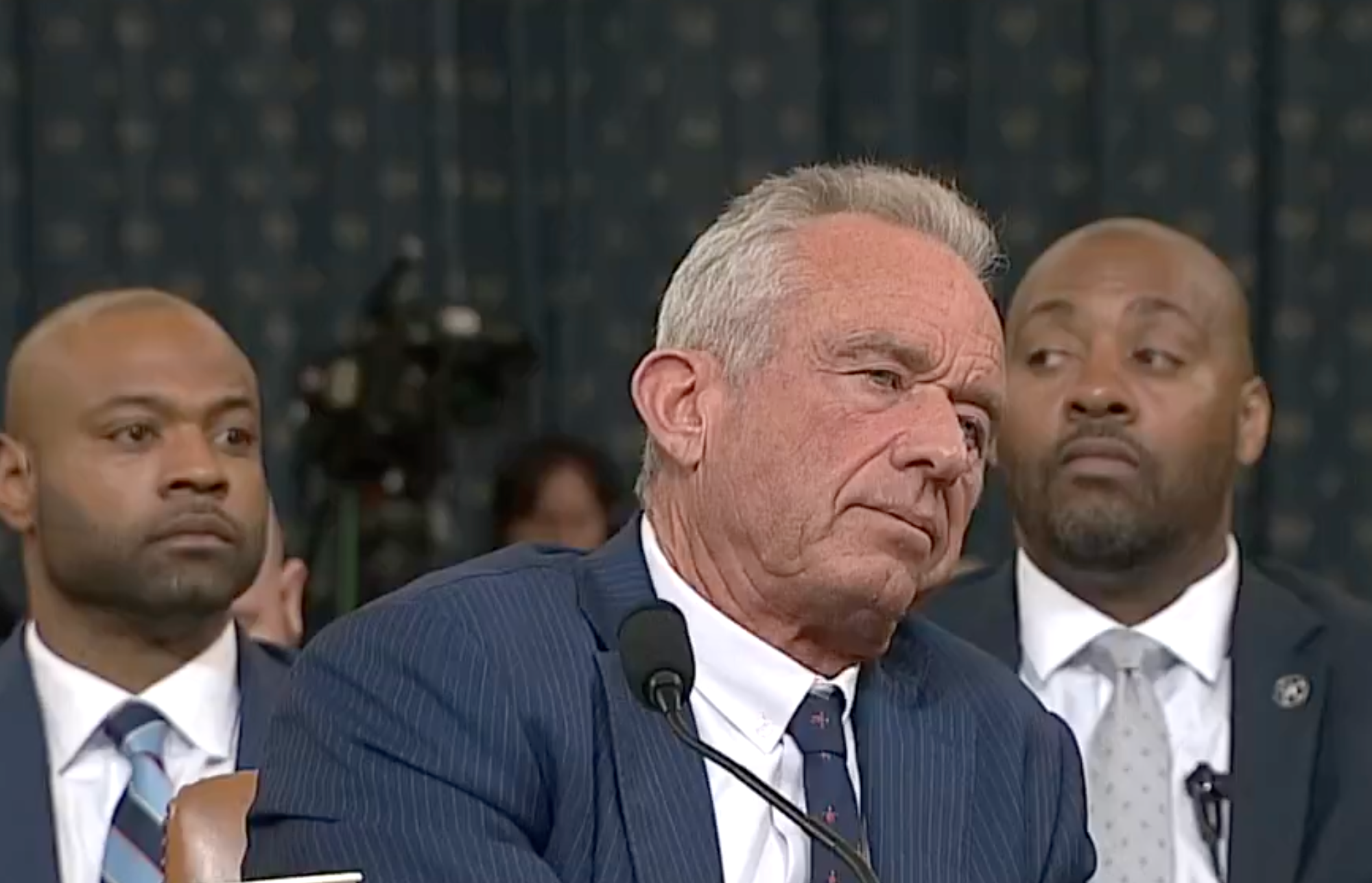 Health Secretary Robert F. Kennedy Jr.- image from CSPAN video