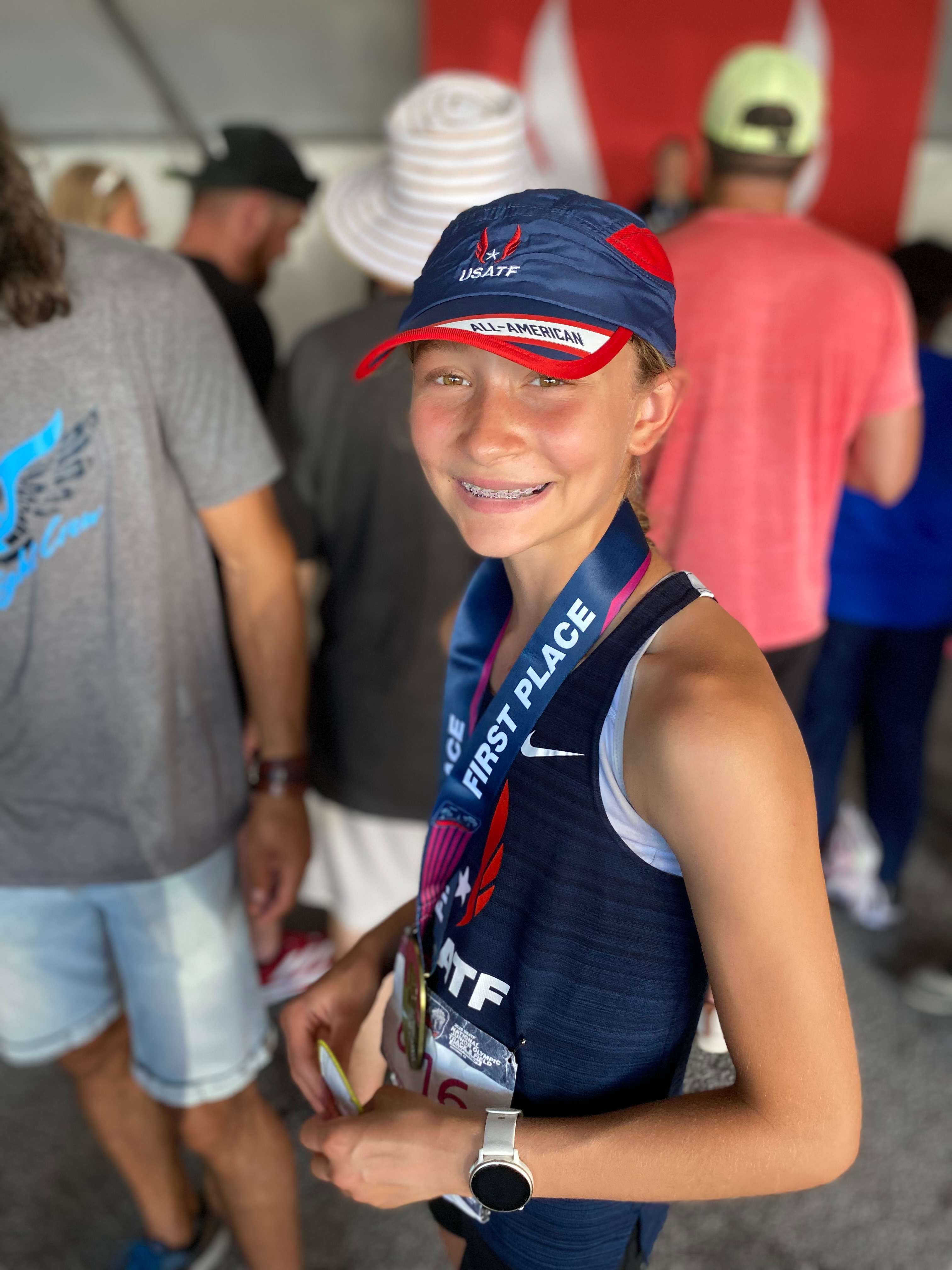 Penn Vergil with first place medal (courtesy Vergil family)