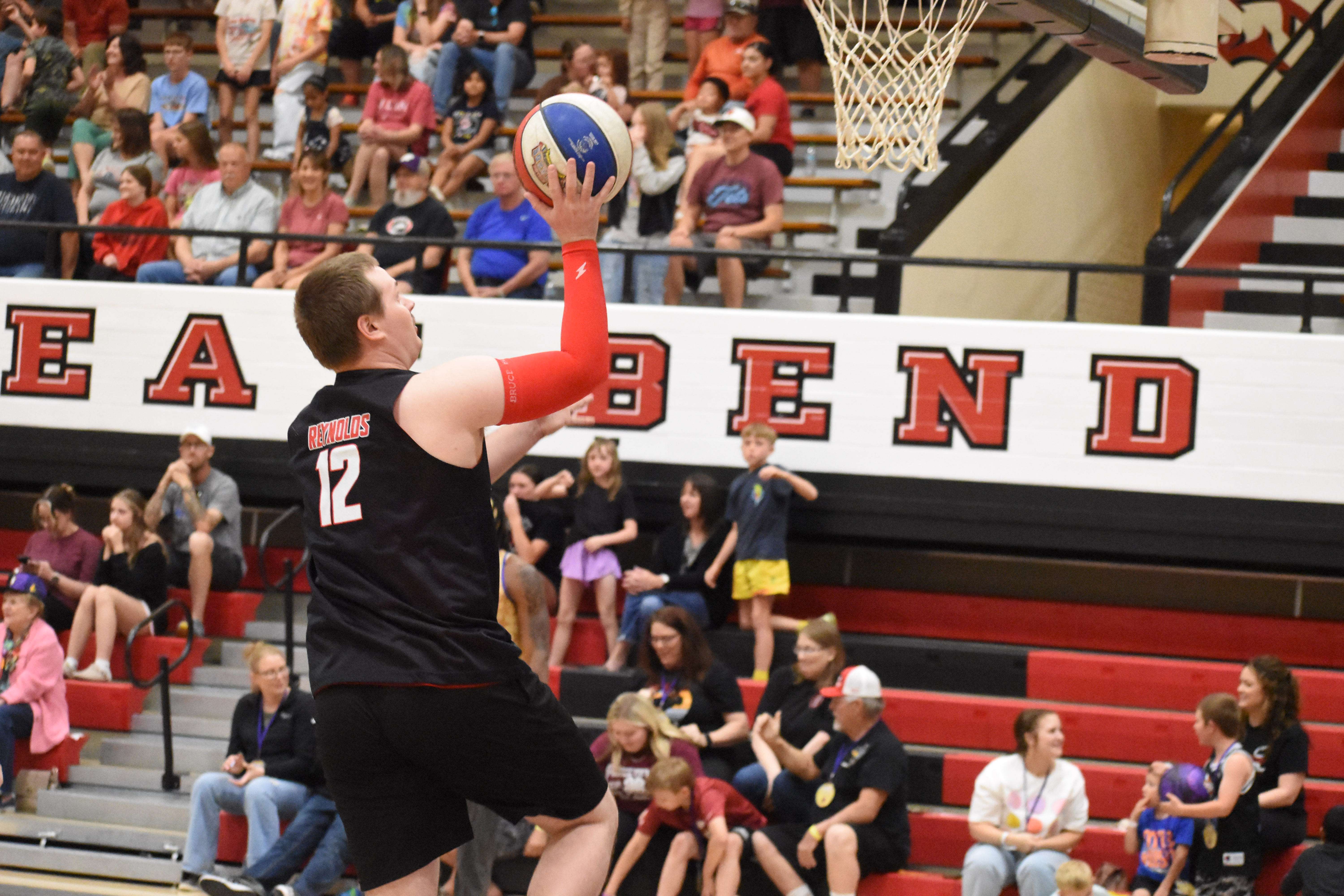 Firefighter Reynolds opened scoring in Thursday's game.