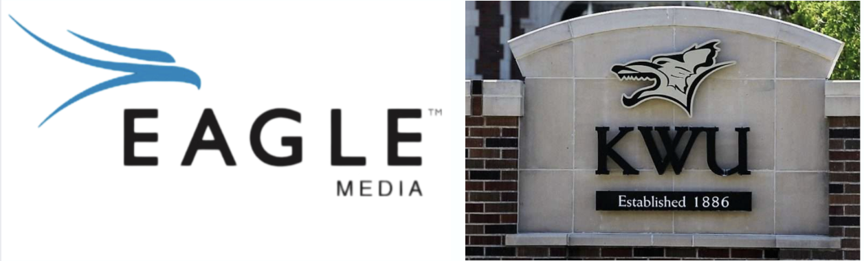 <i>Kansas Wesleyan University Marketing and Communications staff r</i>eceives award after radio ad with Eagle Media