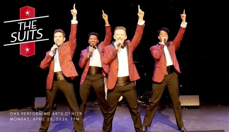 The Suits at Ogallala High School Performing Arts Center presented by Ogallala Regional Arts Council on April 20, 2026. 