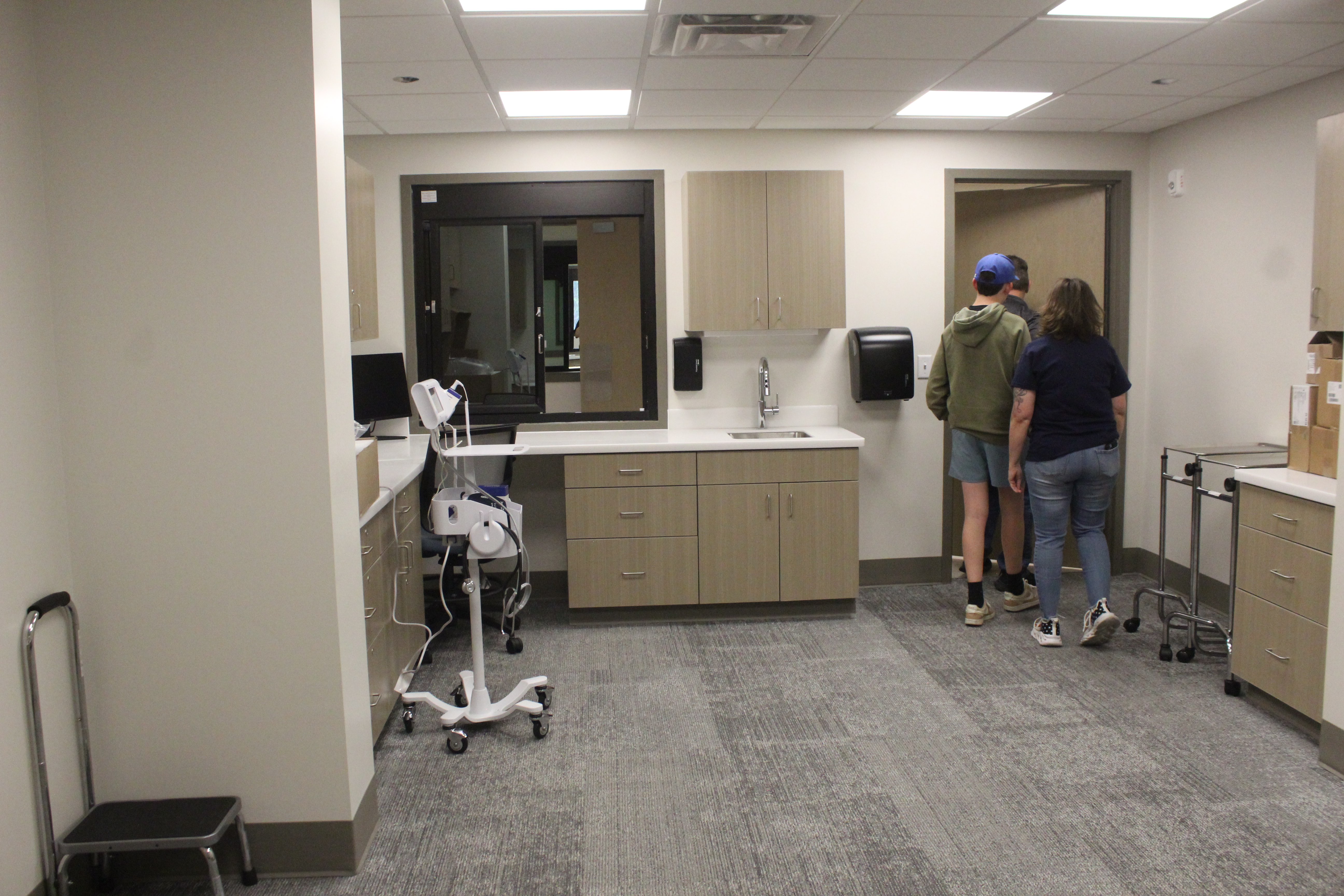Crisis Intervention Center nurses station.&nbsp;Photo by Cristina Janney/Hays Post<br>