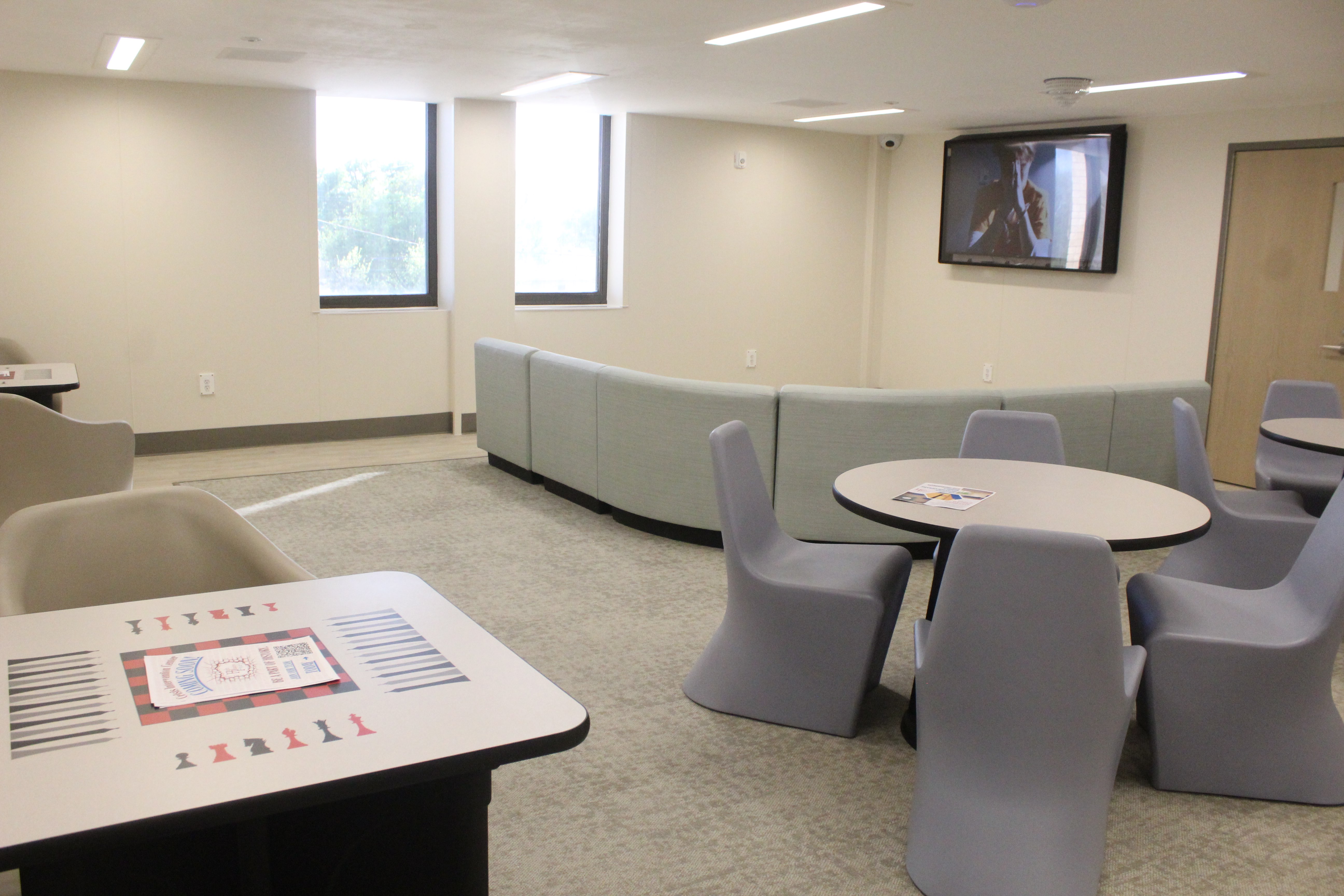A second common room at the&nbsp;Crisis Intervention Center.&nbsp;Photo by Cristina Janney/Hays Post