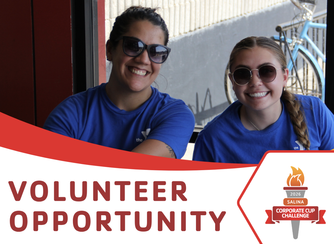 Volunteer opportunities for the 2026 Salina Family YMCA Corporate Cup Challenge