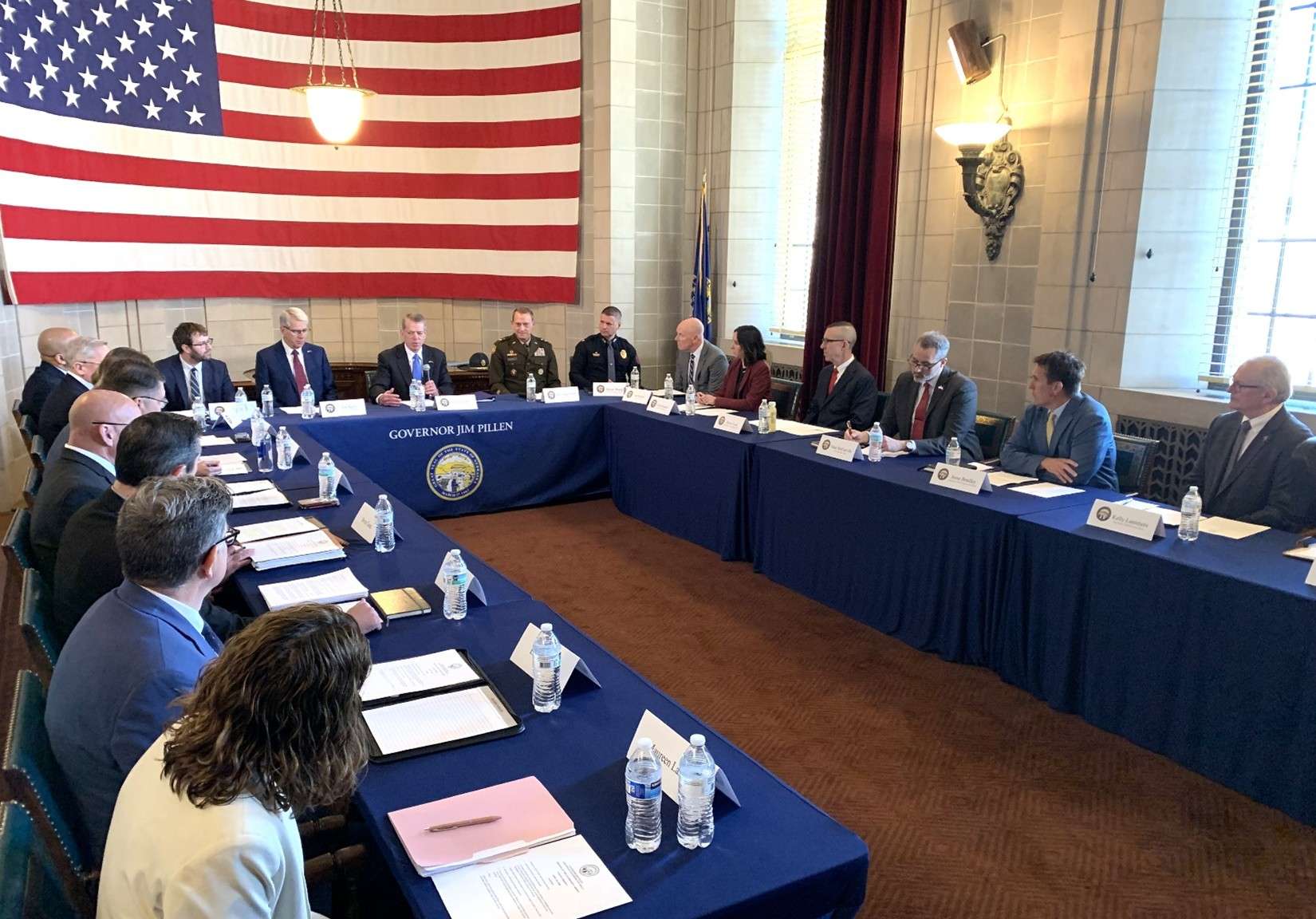 Cabinet Meeting (courtesy Governor's Office)