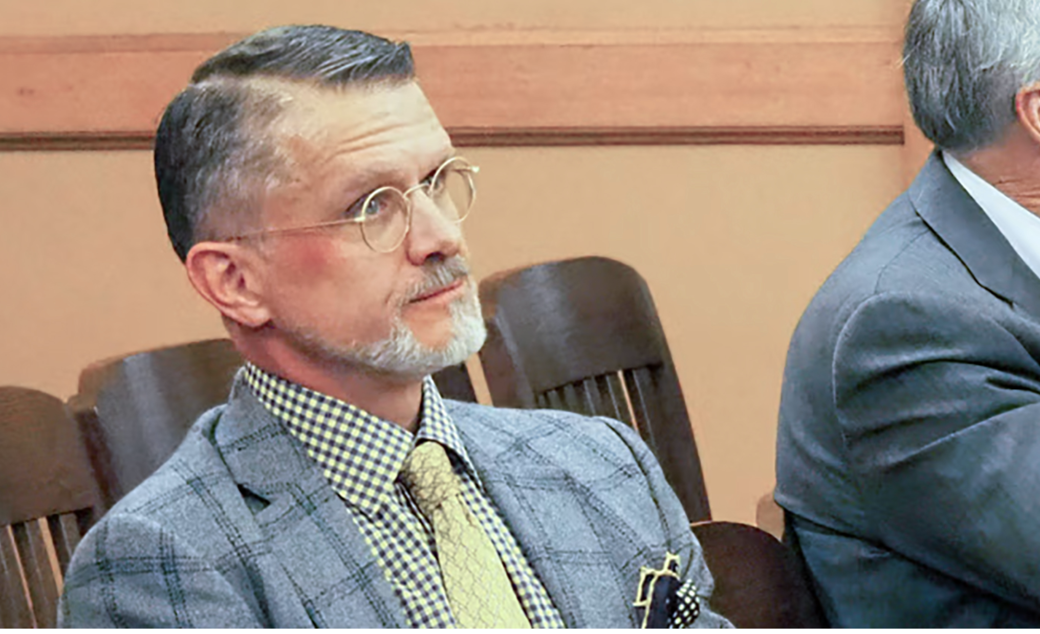  Brad Heppner, who served as CEO of Dallas-based Beneficient, was scheduled to go on trial Tuesday in New York City on federal charges of financial fraud. He was accused of looting $150 million from a business that invested heavily in Beneficient. (Photo by Tim Carpenter/Kansas Reflector)