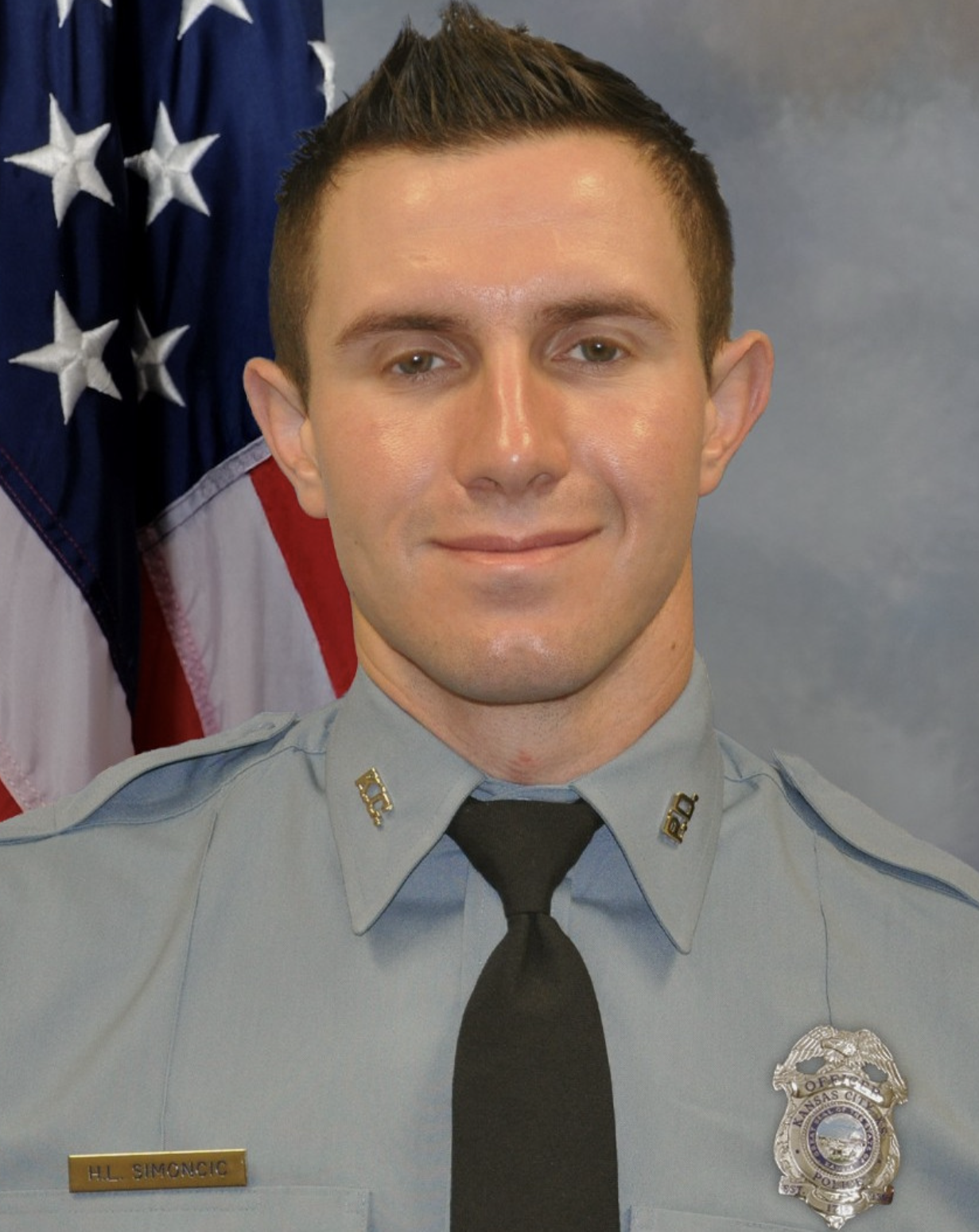 KCKPD Officer, Hunter Lee Simoncic