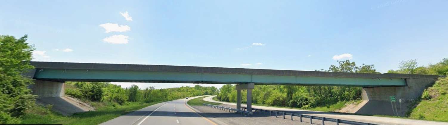 Cook Road Bridge over I-229/ Photo courtesy of Google Maps
