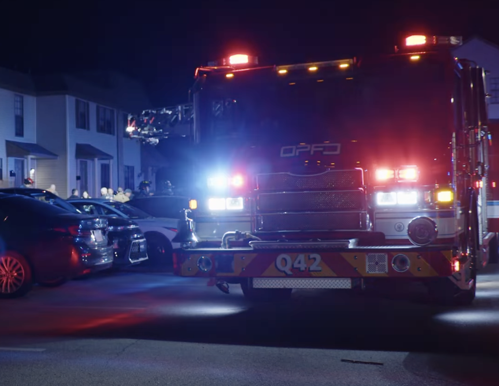 Images from Overland Park Fire video